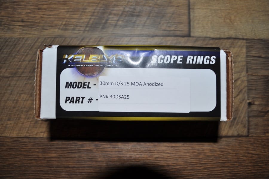 30mm D/S 25MOA Anodized