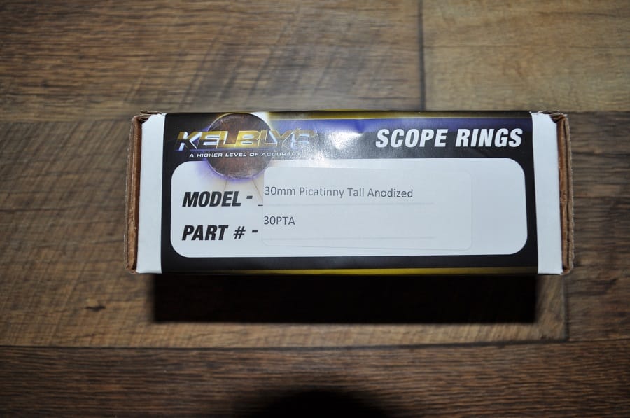 30mm Picatinny Tall Anodized